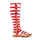 Incaltaminte Femei Bamboo Candice-52M Gladiator Sandal Red Multi