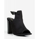 Incaltaminte Femei CheapChic Gala Boot Camp Bootie Black