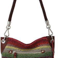 The Sak Indio Crochet Small Hobo Gypsy Stripe