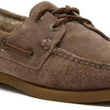 Sebago Docksides® Shearling Dark Taupe Suede