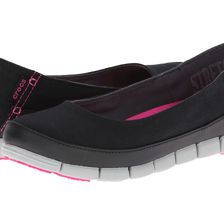 Crocs Stretch Sole Flat Black/Light Grey