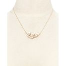Bijuterii Femei Forever21 Rhinestone Leaf Necklace Goldclear