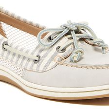 Sperry Top-Sider Firefish Striped Boat Shoe LIGHT GREY