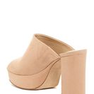 Incaltaminte Femei Charles by Charles David Miley Chunky Heel Sandal NUDE-MS