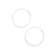 Bijuterii Femei Forever21 Oversized Hoop Earrings Silver