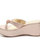 Incaltaminte Femei Patrizia by Spring Step Luscious Wedge Sandal Champagne