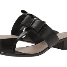 Franco Sarto Feline Black Cashmere Leather/Synthetic Trim