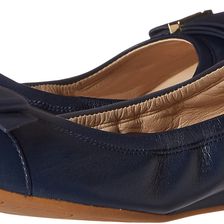 Cole Haan Tali Hardware Ballet Blazer Blue Leather