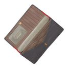 Accesorii Femei Lodis Accessories Kinston Sasha Leather Checkbook Wallet RED