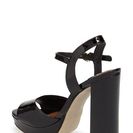 Incaltaminte Femei Steve Madden Kierra Platform Sandal BLACK PATENT