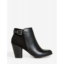 Incaltaminte Femei CheapChic So Major Bootie Black
