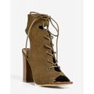 Incaltaminte Femei CheapChic Embark-39s Tough Times Bootie Olive