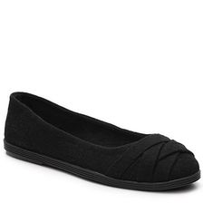 Incaltaminte Femei Blowfish Glo Flannel Ballet Flat Black