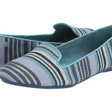 Incaltaminte Femei Hush Puppies Flossie Chaste New Teal Stripe Woven