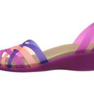Incaltaminte Femei Crocs Huarache Mini Wedge Vibrant VioletMelon