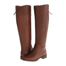 Incaltaminte Femei Nine West Counter Wide Calf Cognac Leather