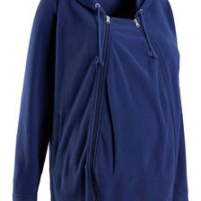 Jachetă din fleece pentru gravide, cu inserţie pentru bebe 