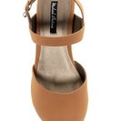 Incaltaminte Femei Michael Antonio Tylie Ankle Strap Platform Sandal whiskey