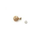 Bijuterii Femei Forever21 Rhinestone Floral Dual Studs Goldclear