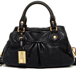Marc by Marc Jacobs Baby Groovee Leather Satchel BLACK