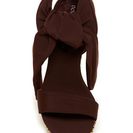 Incaltaminte Femei Donald J Pliner Nela Wedge Sandal DARKBROWN