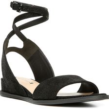 Via Spiga Enora Black Dotted Suede Leather