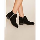 Incaltaminte Femei Forever21 Zippered Ankle Boots Black