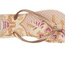 Incaltaminte Femei Havaianas Slim Thematic Flip Flops Beige 1