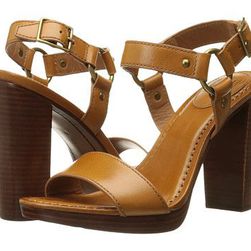 Incaltaminte Femei Frye Sara Harness Sandal Tan Smooth Polished Veg