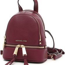 Michael Kors Extra Small Rhea Backpack MERLOT