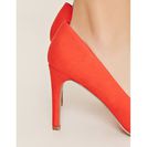 Incaltaminte Femei Forever21 Faux Suede Pointed Pumps Tomato