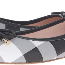 Kate Spade New York Willa Black/White Gingham Printed Nappa/Black Nappa