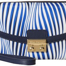 Vera Bradley Ultimate Wristlet Wavy Stripe/Navy