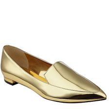 Incaltaminte Femei Nine West Abay Flat Gold Metallic