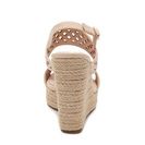 Incaltaminte Femei GC Shoes Katie Wedge Sandal Nude
