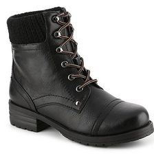 Incaltaminte Femei Mix No 6 Posy Combat Boot Black