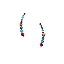 Bijuterii Femei Forever21 Geo Faux Stone Ear Jackets Goldblack