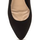 Incaltaminte Femei CheapChic Perfectly Polished Faux Nubuck Flats Black