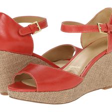 Trotters Amber Red Soft Dull Leather