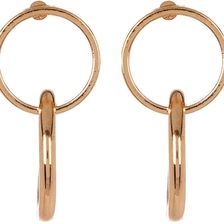 14th & Union Double Hoop Earrings GOLD