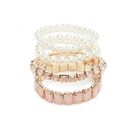 Bijuterii Femei Forever21 Faux Pearl Stretch Bracelet Set Creamrose