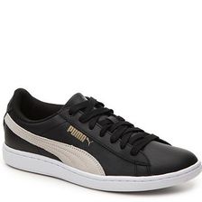 Incaltaminte Femei PUMA Vikky LS Leather Sneaker - Womens BlackWhite