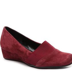 Incaltaminte Femei Vaneli Van Eli Mirah Wedge Slip-On Red