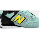 Incaltaminte Femei New Balance 574 Sweatshirt Blue with Yellow