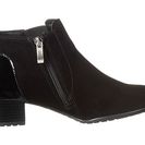 Incaltaminte Femei ara Porter Black SuedePatent Accent