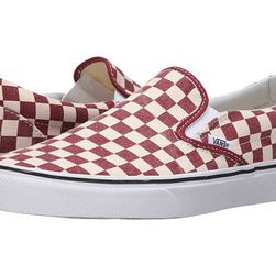 Incaltaminte Femei Vans Classic Slip-Ontrade (Checkerboard) RhubarbWhite