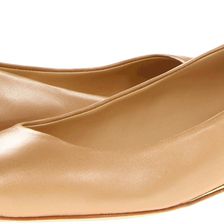 Cole Haan Astoria Ballet Sandstone Gold Washed