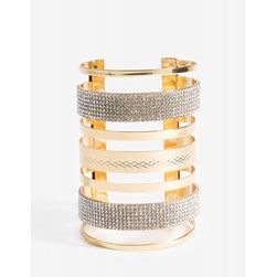 Bijuterii Femei CheapChic Crave You Caged Metal Cuff Met Gold