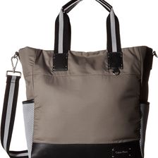 Calvin Klein Ripstop Cire Tote Olive