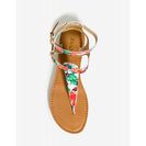 Incaltaminte Femei CheapChic Cloudy Skies Are Gray Sandal White Prt